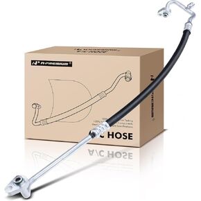 A-Premium A/C Discharge Line Hose Assembly Compatible with Chrysler Models - PT Cruiser 2001 2002 2003 204 2005 2006 2007 2008 2009 2010, 2.4L, Compressor to Condenser