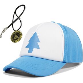 Dipper Hat Falls Pines Trucker Hat,Gravity Costume Cosplay Merch for Men Women