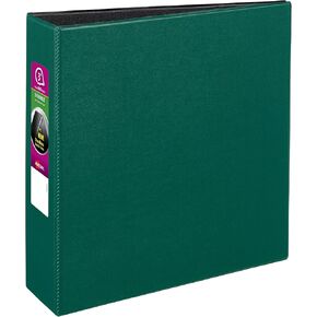 Avery Durable 3 Ring Binder, 3" Slant Rings, 1 Green Binder (27653)