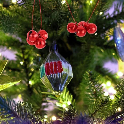 1/2 Inch Jingle Bells Small Bell Mini Bells, Tiny Crafts Bells, DIY for Christmas Home Making Ornaments Wreath Pet Decorations Bracelet Anklets Necklace Knitting Jewelry Making 120 Pcs, Gold in Saudi Arabia