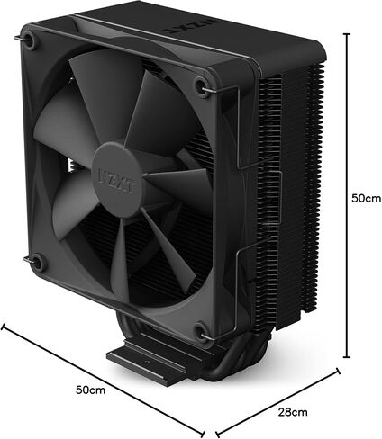 NZXT T120 معالج مبرد هواء 12 سم أسود 1 قطع in Saudi Arabia