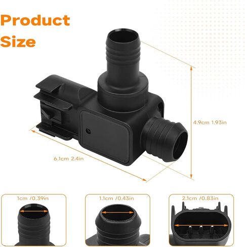 20819275 مستشعر ضغط معزز الفرامل متوافق مع 2011-2021 بويك إنكور/ريجال/لاكروس، 2013-2021 تشيفي كامارو/كروز، 2010-2019 كاديلاك ATS/SRX/XTS، يستبدل OEM #20876799 in Kuwait