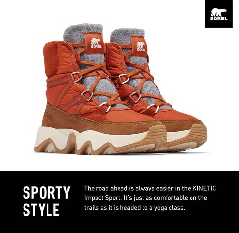 SOREL Women's Kinetic Impact Sport Waterproof Boot in Saudi Arabia