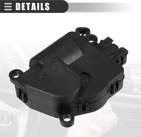 بديل مشغل مزيج باب الهواء لسخان السيارة من Motoforti، لسيارة Ford Escape 2008-2012، معدن بلاستيكي، رقم 4L3Z19E616EA، أسود، قطعتين in Saudi Arabia