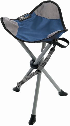 Travel Chair C-Series Slacker™ Folding Tripod, Portable Chair for Outdoor Adventures, Lighter Version of The Original Slacker™ Stool, Black in Kuwait