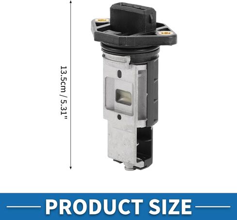 MAF Sensor No.021906462A MAF Mass Air Flow Sensor for Volkswagen EuroVan V6 2.8L SOHC 1997-2000 Plastic Metal Black in Saudi Arabia