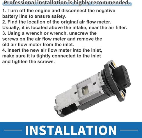 MAF Sensor No.021906462A MAF Mass Air Flow Sensor for Volkswagen EuroVan V6 2.8L SOHC 1997-2000 Plastic Metal Black in Saudi Arabia