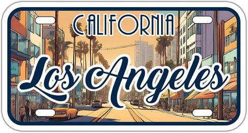 ملصق Riverside City California - ملصق لوحة الترخيص ملصق فينيل مقاوم للماء لمصد السيارة والكمبيوتر المحمول وزجاجة المياه والجدار والنافذة، مقاس - 5 بوصات in Kuwait