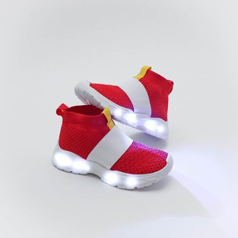Sonic Light Up Shoes, Sonik Shoes for Boys and Girls with Light up LED Sole, Lightweight and Breathable Sonik Sneakers for Running and Walking, Toddler and Youth Sizes in Saudi Arabia