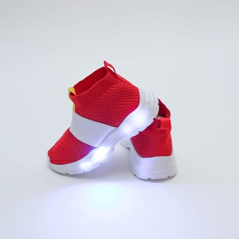 Sonic Light Up Shoes, Sonik Shoes for Boys and Girls with Light up LED Sole, Lightweight and Breathable Sonik Sneakers for Running and Walking, Toddler and Youth Sizes in Saudi Arabia