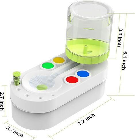 Brush Rinser Water Paint Cleaner - Paint Brush Rinser for Acrylic Watercolor Palette Water-Based Paints,Green in Saudi Arabia