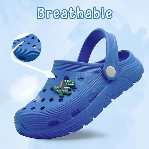 Kids and Toddlers Garden Clogs for Boys and Girls,Unisex Eva Mules for Big Kid,Little Kid,Toddler,Boy and Girl Closed Toe Slide Sandals in Kuwait