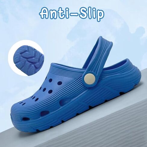 Kids and Toddlers Garden Clogs for Boys and Girls,Unisex Eva Mules for Big Kid,Little Kid,Toddler,Boy and Girl Closed Toe Slide Sandals in Kuwait