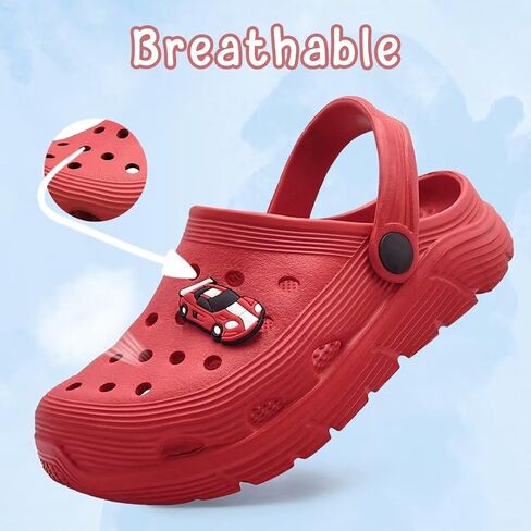 Kids and Toddlers Garden Clogs for Boys and Girls,Unisex Eva Mules for Big Kid,Little Kid,Toddler,Boy and Girl Closed Toe Slide Sandals in Kuwait