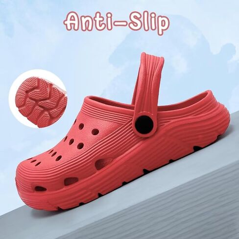 Kids and Toddlers Garden Clogs for Boys and Girls,Unisex Eva Mules for Big Kid,Little Kid,Toddler,Boy and Girl Closed Toe Slide Sandals in Kuwait
