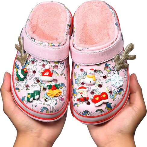 Kids' Boys Girls LED Clogs Cute Garden Shoes Cartoon Slides in Kuwait