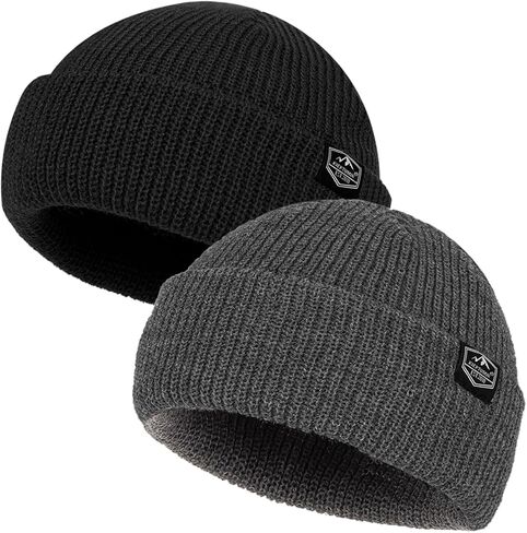 صياد قبعة صغيرة لفة المتابعة حافة قبعة صغيرة Skullcap ساعة قبعة قبعة قصيرة متماسكة in Saudi Arabia