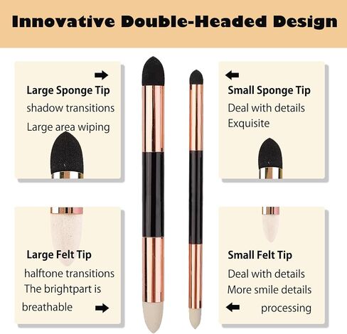 12Pcs Sketch Blending Sponge Pens, Double Headed, Washable & Reusable, Blending Stump Drawing Art Blenders for Artists, Student, Ideal for Highlighting, Shadowing, Detailing, and Correcting Drawings in Saudi Arabia