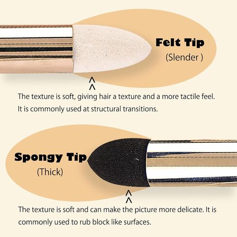 12Pcs Sketch Blending Sponge Pens, Double Headed, Washable & Reusable, Blending Stump Drawing Art Blenders for Artists, Student, Ideal for Highlighting, Shadowing, Detailing, and Correcting Drawings in Saudi Arabia