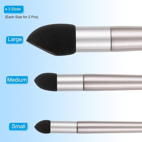 PATIKIL 3 Size Blending Stump Artist Blending Sponge Pen, 2 Set Washable Reusable Rubbing Sponge Brush Sketch Modification Sponge Pen Art Blenders Tool for Drawing Correction, Rose Gold in Saudi Arabia