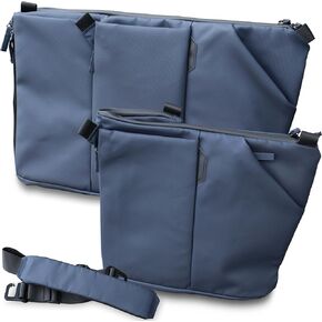 Vesty3.0 anti-theft 16 inch laptop messenger bag that transform into iPad size crossbody sling bag daypack