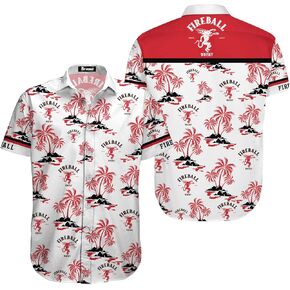 Crown Fan Hawaiian Shirts for Men and Women, Tropical Summer Beach Shirt, Crown Lovers Button Shirt, Holiday Shirt