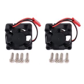 Motor Cooling Fan Heatsink Universal Heat Sink 5V-7V with JST Plug 30mm for 1:10 RC Car Boat HSP HPI Wltoys Himoto Tamiya