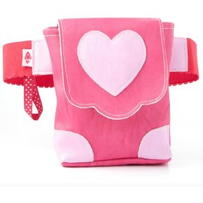 Original Premium Little Girls' Bag | Fashionable! Fun! & Hands Free! | Ideal Girl Gift | Perfect for Ages 4+ (Pink Bag + Belt)