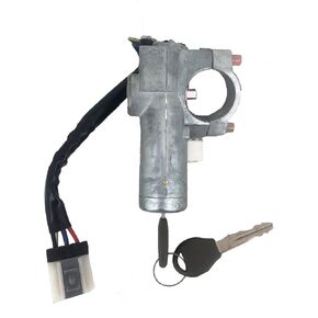 Golden Selection Ignition Steering Switch Lock + Lock Cylinder Tumbler with 2 Keys with Wire Compatible with 1998-2004 Nissan Frontier 2.4L L4 US-480 US480 48700-2S900 487002S900