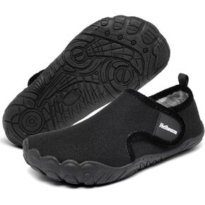 Kids Winter Slippers Cozy Soft Warm Non Slip Fleece House Lightweight Indoor Slippers for Girls Boys