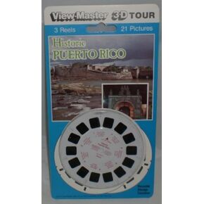 Historic Puerto Rico View-Master 3 Reel Set - 21 3D Images