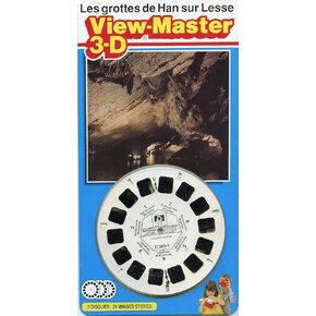 Caves - Han sur Lesse - Classic ViewMaster - 3 Reel Set