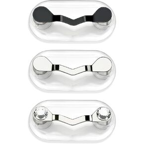 3PC Magnetic Eyeglasses Holder Reading Glasses and Sunglass Badge Pin Eyeglass Holders for Men and Women Pins for Clothes