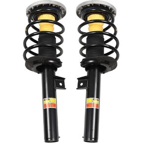 31316796315 Front Left+Right Shock Absorbers Struts Assembly without EDC Compatible with X3 F25 2011-2017, X4 F26 2015-2018