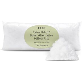 Coop Home Goods Extra Oomph AC Fill, Gel-Infused Memory Foam & Poly Fill, 1/2 Pound Bag, Refill for Eden Memory Foam Pillow, GREENGUARD Gold and CertiPUR-US Certified