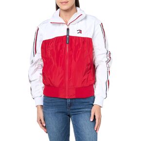 Tommy Hilfiger Women's Zipup Colorblocked Windbreaker Jacket
