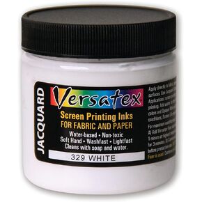 Jacquard Versatex Screen Printing Inks, White