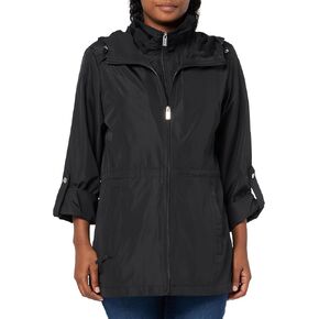 Jones New York Women's Ladies Packable Anorak with Bib