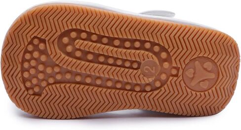 Skeblo Toddler Girls Squeaky Shoes Flower Punch Baby Mary Jane Flats Sandals (Removable Squeakers) in Saudi Arabia