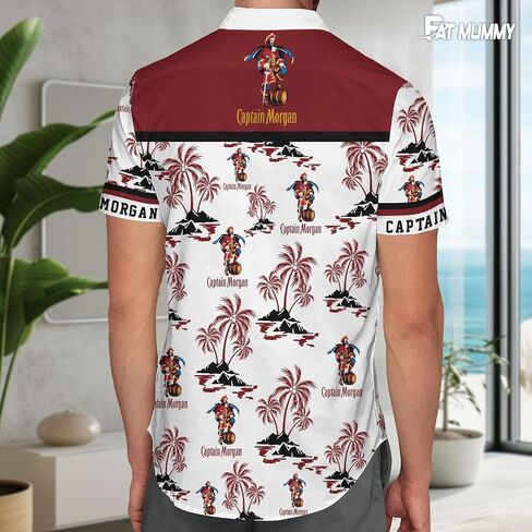 Crown Fan Hawaiian Shirts for Men and Women, Tropical Summer Beach Shirt, Crown Lovers Button Shirt, Holiday Shirt in Kuwait