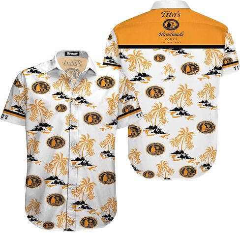 Crown Fan Hawaiian Shirts for Men and Women, Tropical Summer Beach Shirt, Crown Lovers Button Shirt, Holiday Shirt in Kuwait
