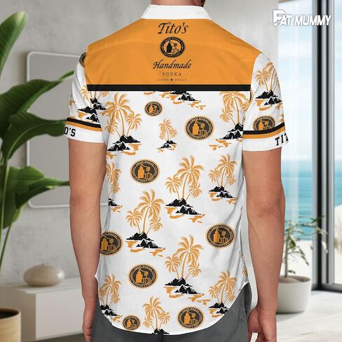 Crown Fan Hawaiian Shirts for Men and Women, Tropical Summer Beach Shirt, Crown Lovers Button Shirt, Holiday Shirt in Kuwait