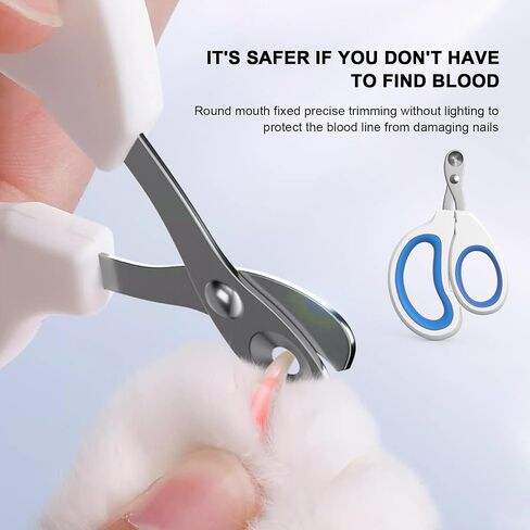 Cat Nail Clippers, Cat Claw Trimmers, Suitable for Small Animals Such as Cats, Birds, Hamsters, Rabbits, Hedgehogs, ferrets, Chinchillas, Guinea pigs，Etc, Professional Nail Trimmers for Small Animals. in Saudi Arabia