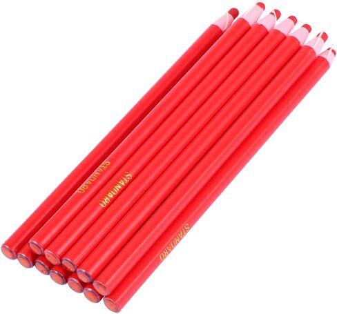 1 Box Peel Off China Markers Grease Pencils Peel-Off Grease Pencil Eyebrow Pen Pencil Black Crayons Color Pencils for Autobody Paint Peel-Off China Marker Peel-Off Marker Oily in Saudi Arabia