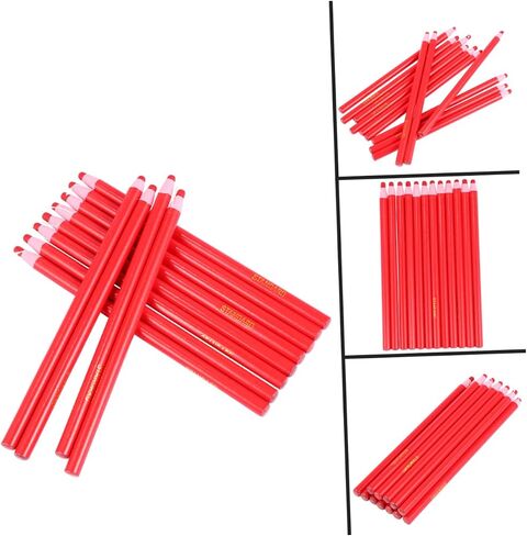 1 Box Peel Off China Markers Grease Pencils Peel-Off Grease Pencil Eyebrow Pen Pencil Black Crayons Color Pencils for Autobody Paint Peel-Off China Marker Peel-Off Marker Oily in Saudi Arabia