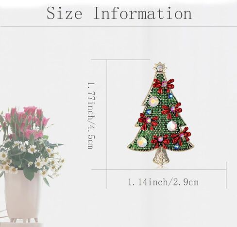 Midari Christmas/Halloween Brooch Pin for Women Lapel Pins Corsage Brooches Scarf Clip Pins for Men Suit Clothing Dress Accessories Decoration Fashion Jewelry Gifts in Saudi Arabia