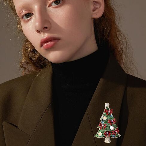 Midari Christmas/Halloween Brooch Pin for Women Lapel Pins Corsage Brooches Scarf Clip Pins for Men Suit Clothing Dress Accessories Decoration Fashion Jewelry Gifts in Saudi Arabia