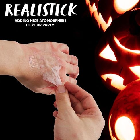 إبداعات Spooktacular 18 أونصة من اللاتكس السائل للهالوين، لاتكس سائل بالدم المزيف، جالون دم المرحلة لزي الهالوين، مكياج الزومبي، مكياج مصاصي الدماء ومكياج الوحش واللباس in Saudi Arabia