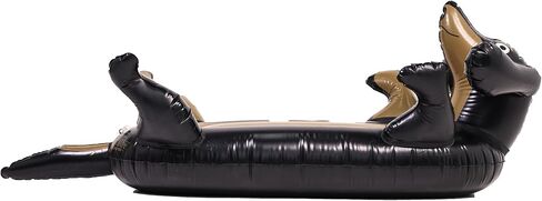 Summer Inflatable Black Dog Pool Float for Teens, Adults, and Pets in Kuwait