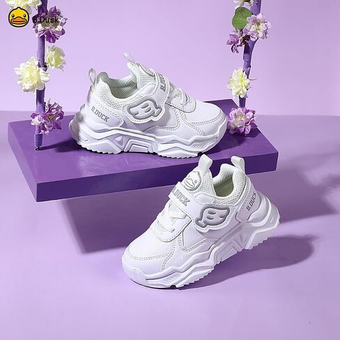 B.Duck Toddler Shoes for Girl and Boy Kids Shoes Toddler Sneakers Girls Shoes Toddler Running Shoes Toddler Sneakers for Toddler/Little Kid (Toddler 8-Big Kid 4) in Saudi Arabia